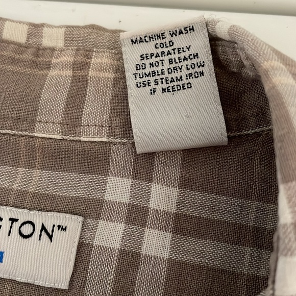 Covington Men’s Sz L Short Sleeve Business Casual Shirt - Picture 4 of 5